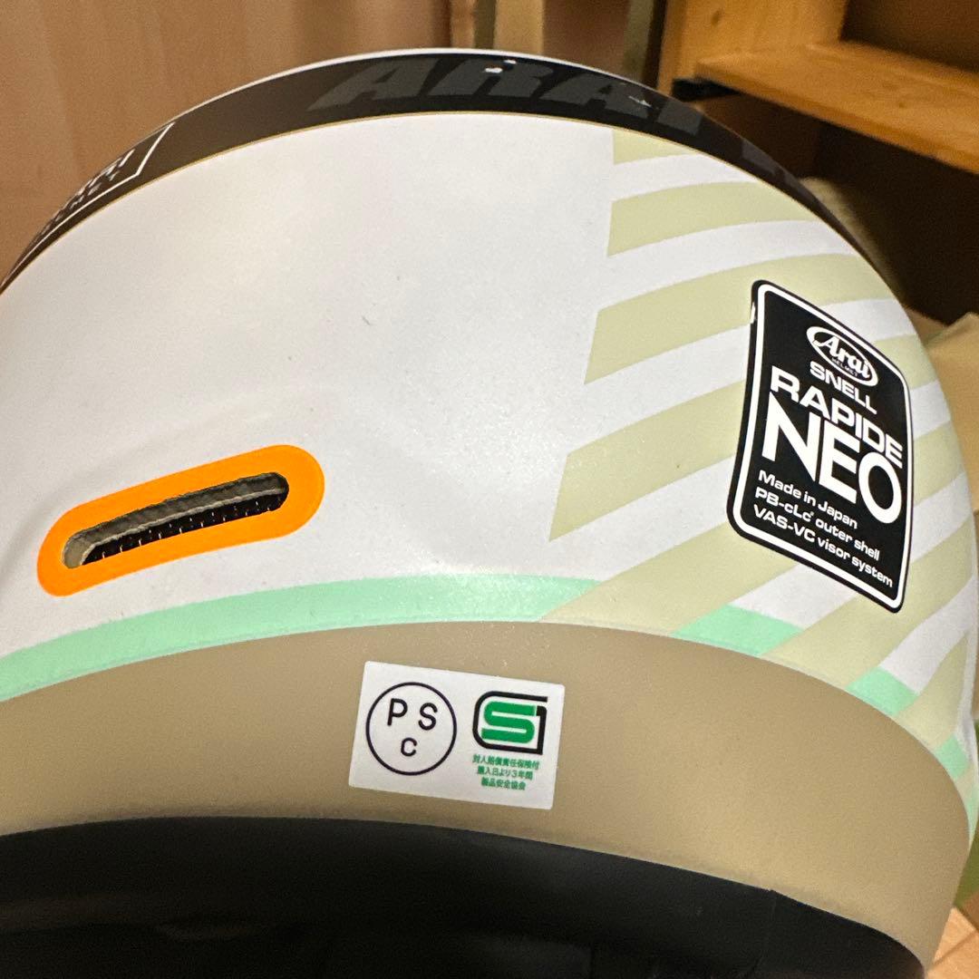 ARAI ヘルメット　ラパイドネオ　　傷有り