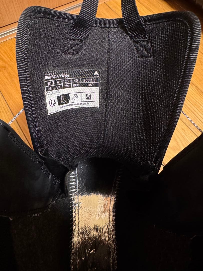 BURTON MINT BOA 25 wideワイド　スノーボードブーツ