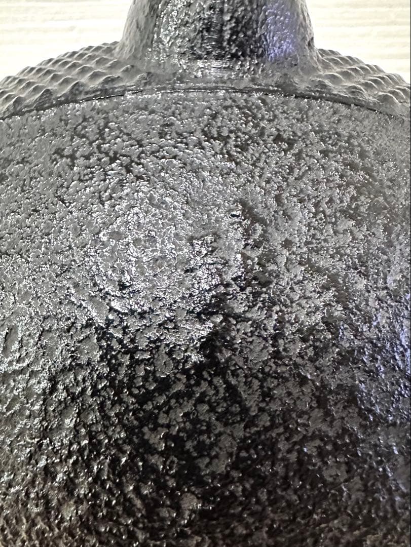 未使用品、供箱等付属品付　南部三厳堂造　１５型アラレ　summer様　売約済み