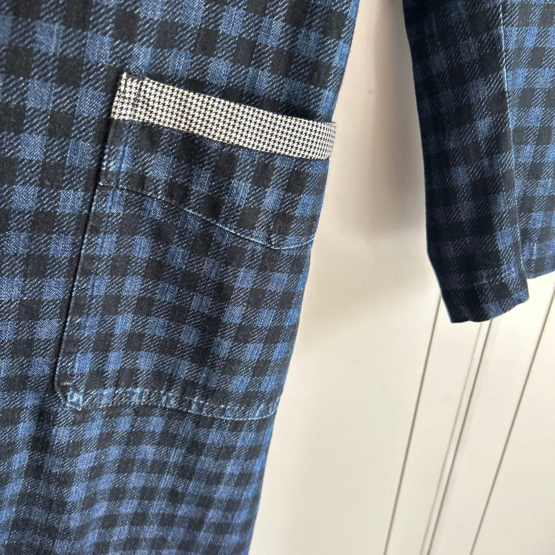 コムデギャルソン　チェック柄 デニムジャケット