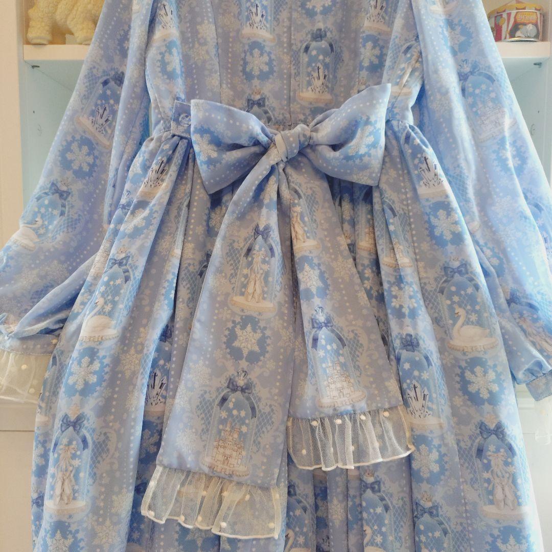 アンジェリックプリティ ️♡ 雪のガラスドームワンピース＆クリップ セット