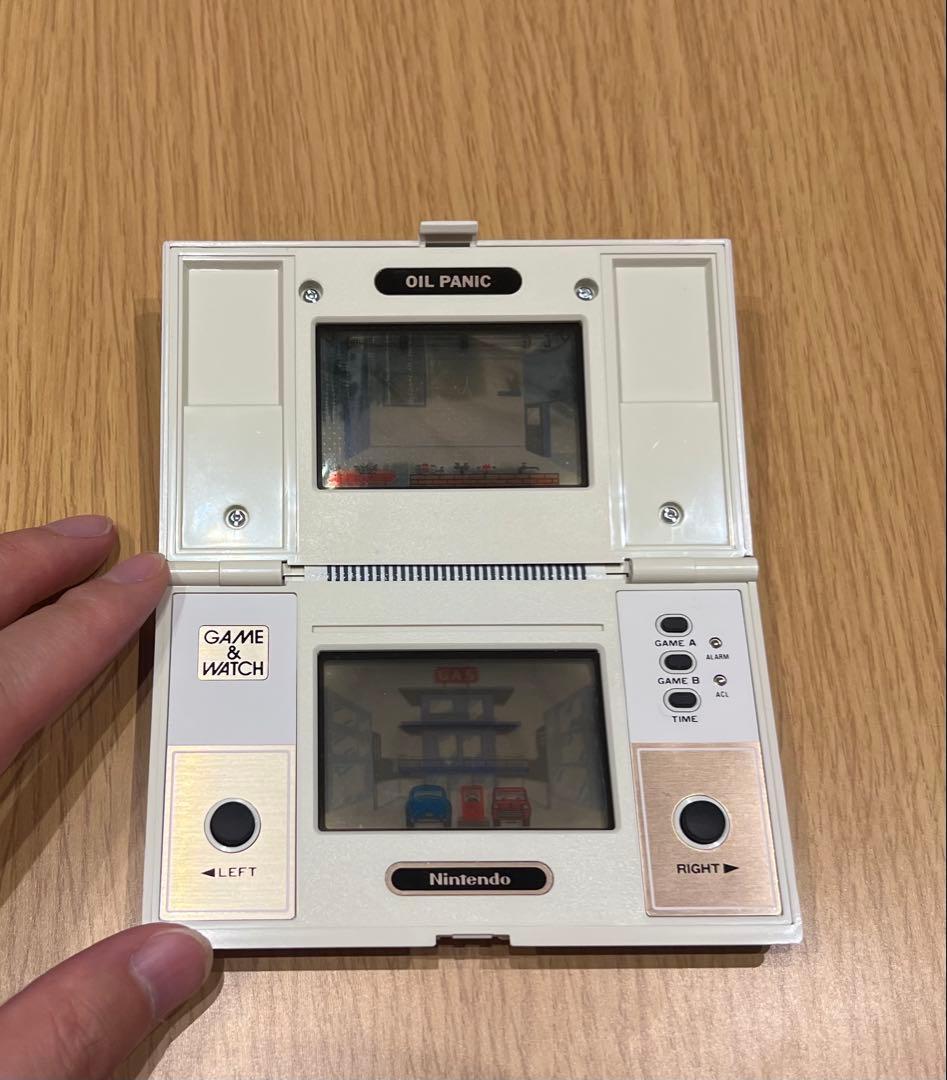 ゲームウォッチ　オイルパニック