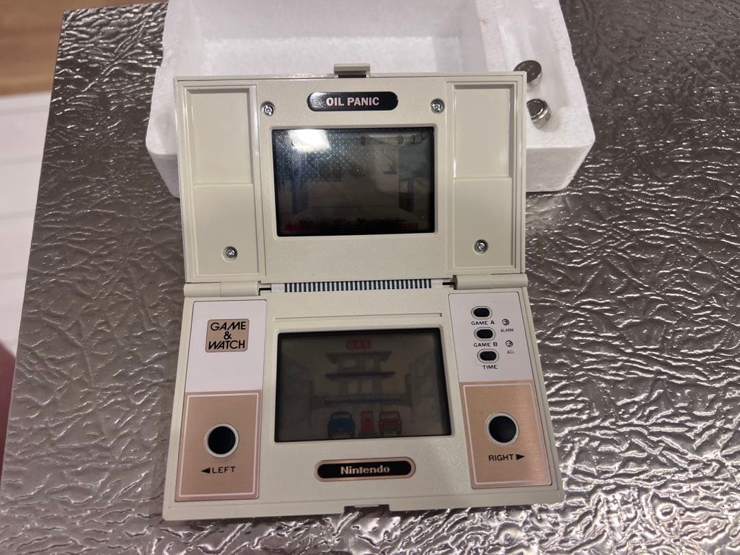 ゲームウォッチ　オイルパニック