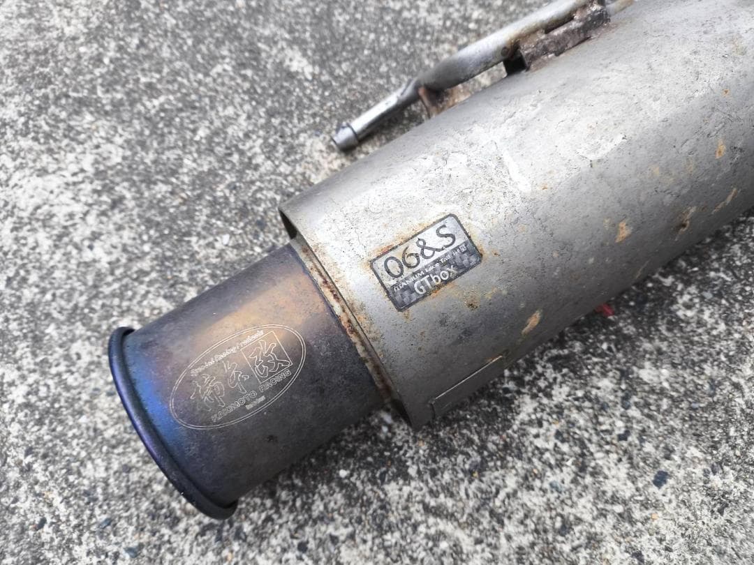 柿本改 GTbox 06&S 社外 リアマフラー スズキ スイフト（ZC72S）