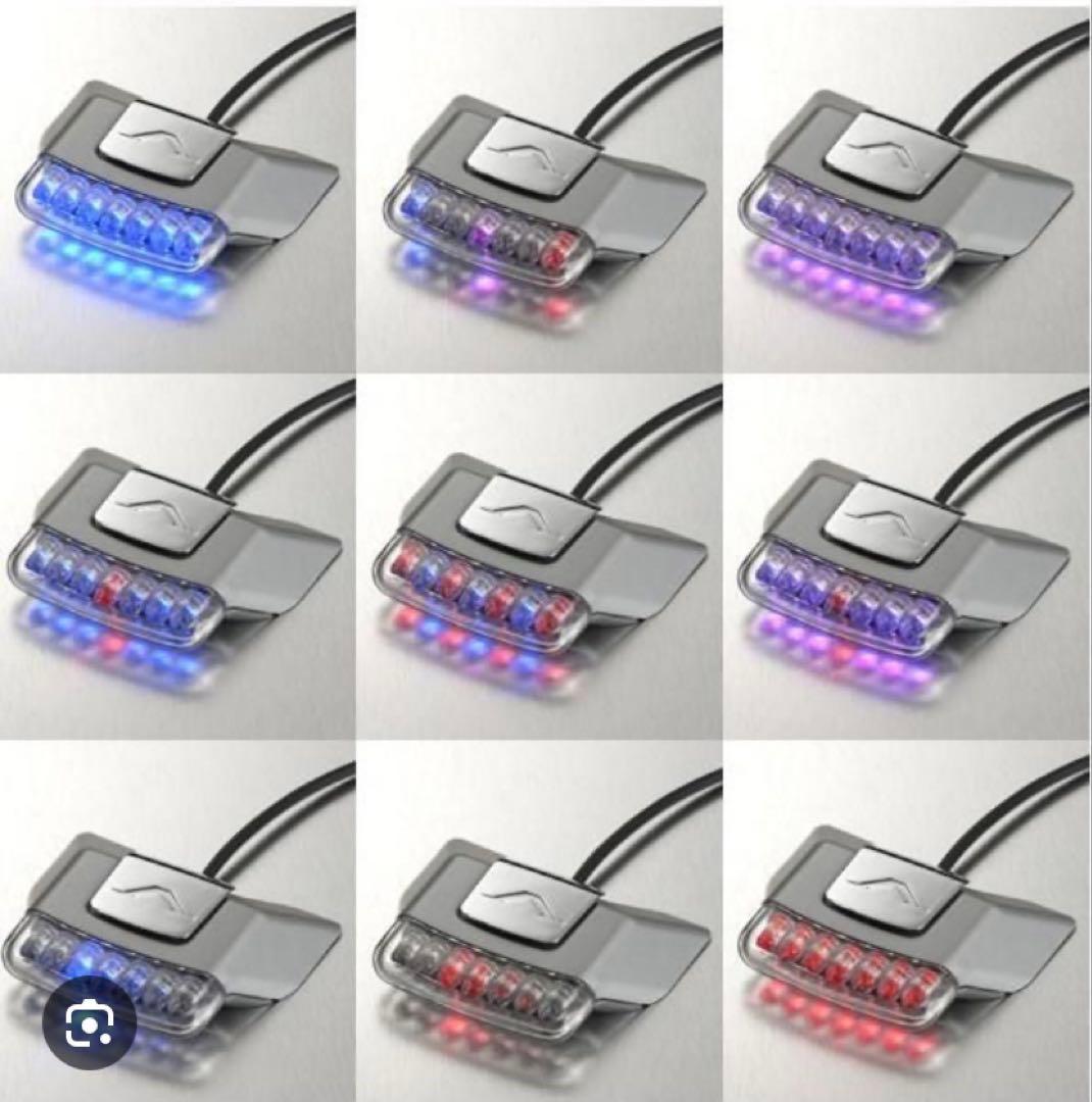 ラスト大人気!入手困難　VS350RE レッド　赤　LEDスキャナー