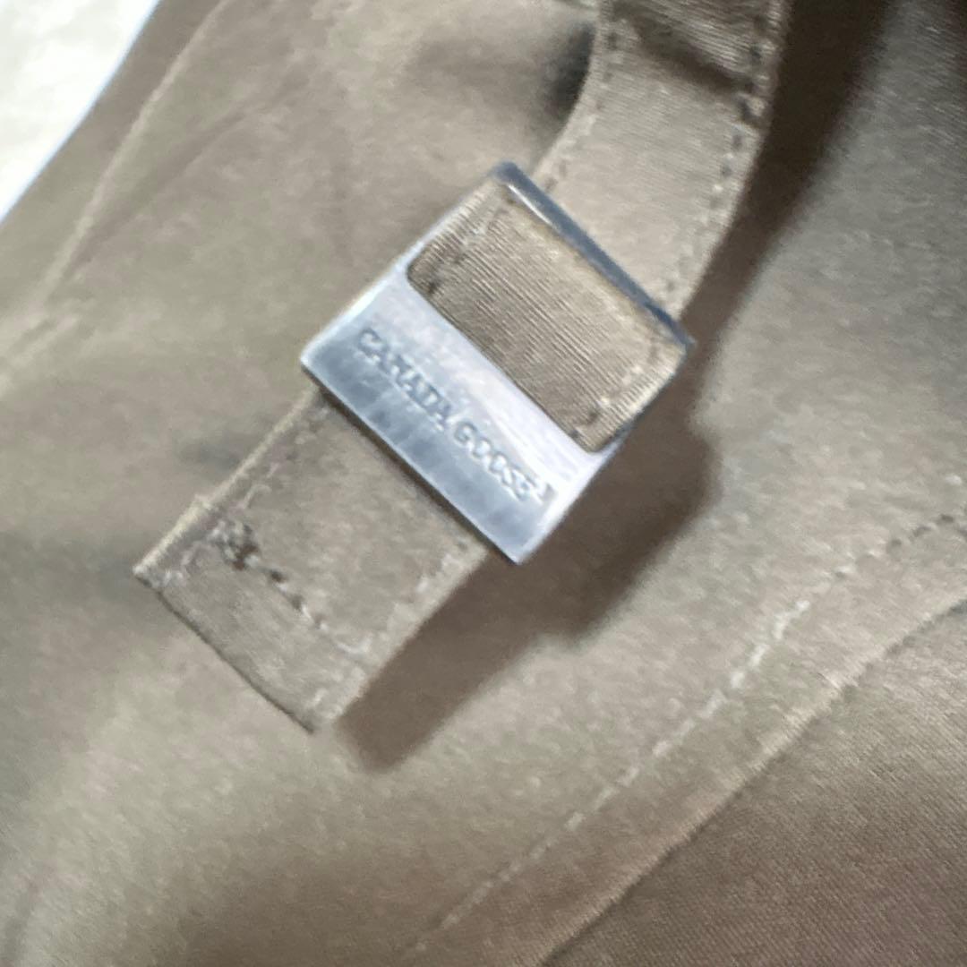 美品✨カナダグース ブロンテパーカー カーキ ダウンコート リアルファー S