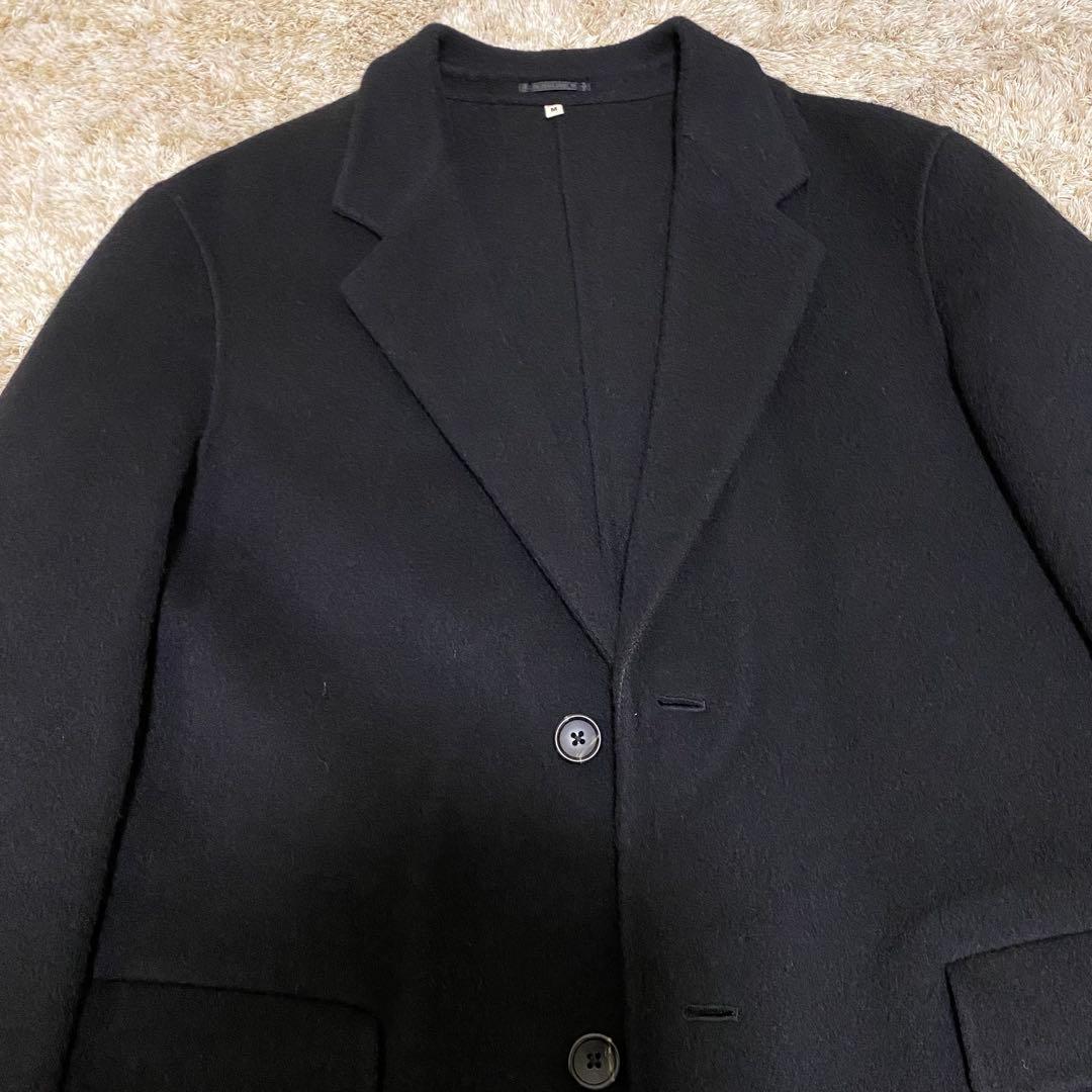 新品未使用✨MUJI Laboカシミヤ混チェスターコート ブラック Mサイズ