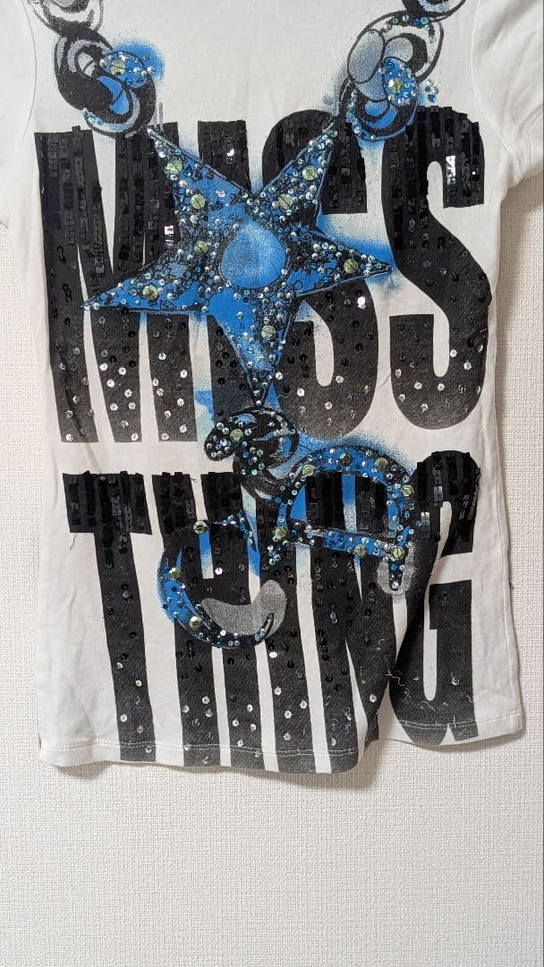 希少　Christian Dior ガリアーノ期 スパンコール Tシャツ　36