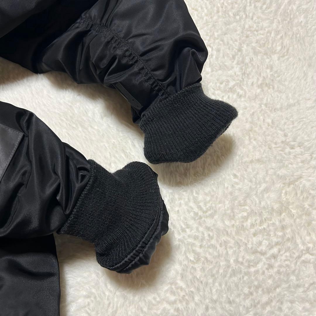 AVIREX MJ-101リバイバル MA-1 フライトジャケット レア 黒 L