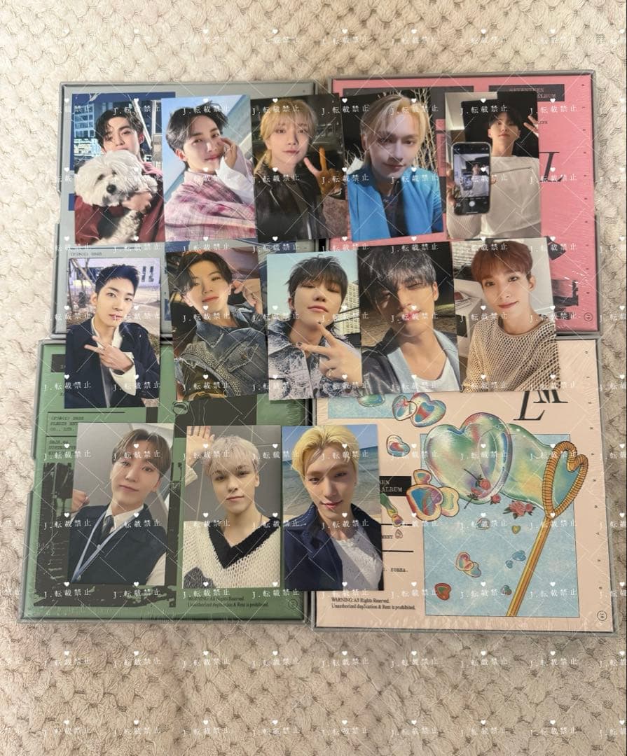 SEVENTEEN FMLアルバム4形態　LOVE 来場者限定トレカ 東京コンプ