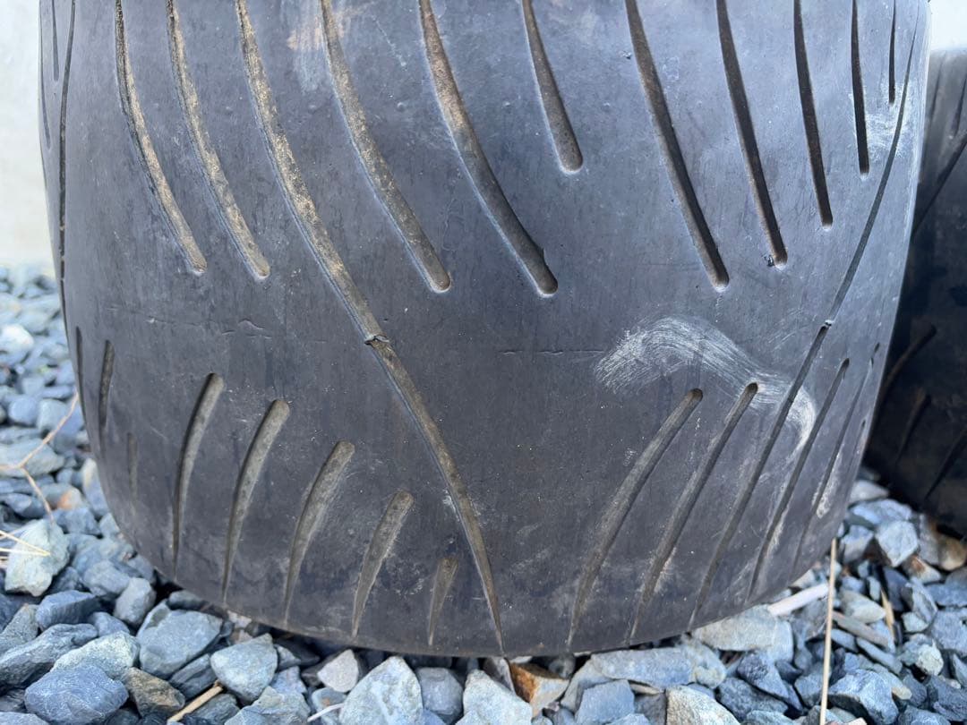 ジャイロキャノピー　リアワイドタイヤ、ホイール