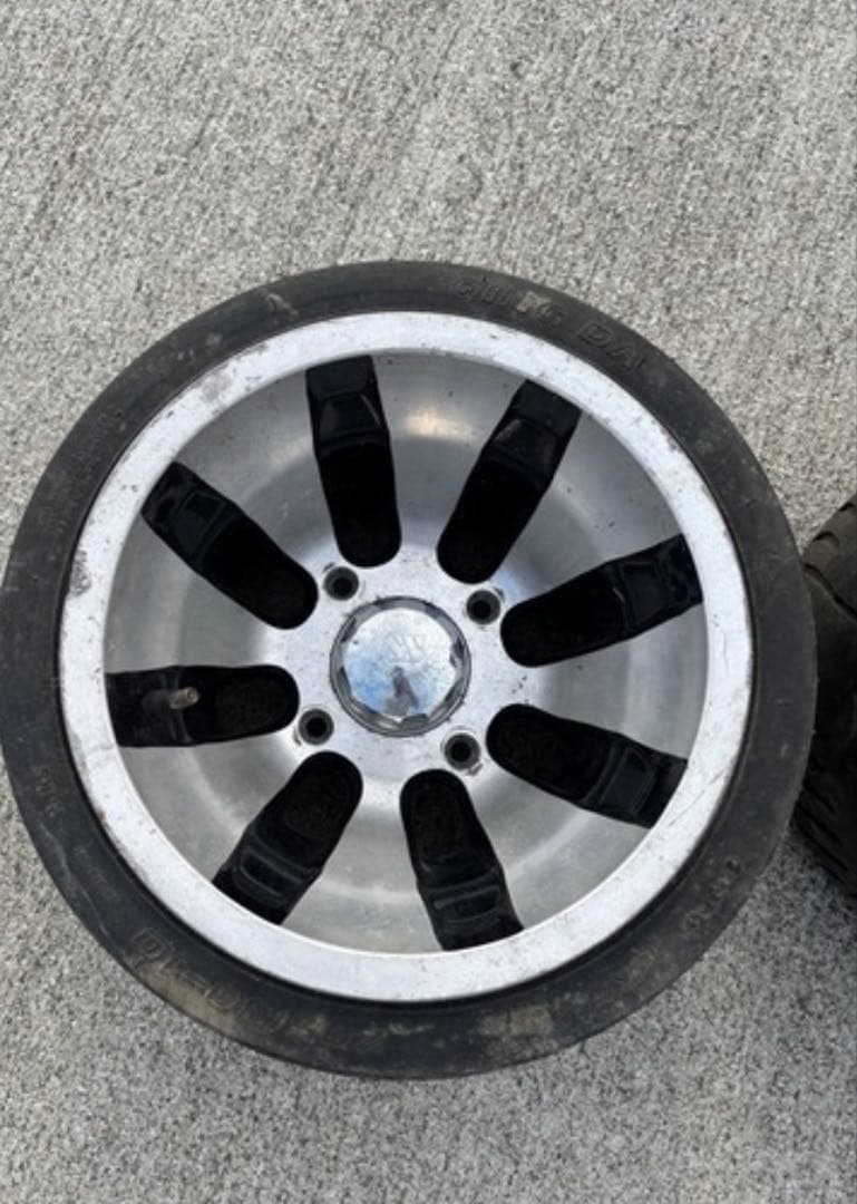 ジャイロキャノピー　リアワイドタイヤ、ホイール