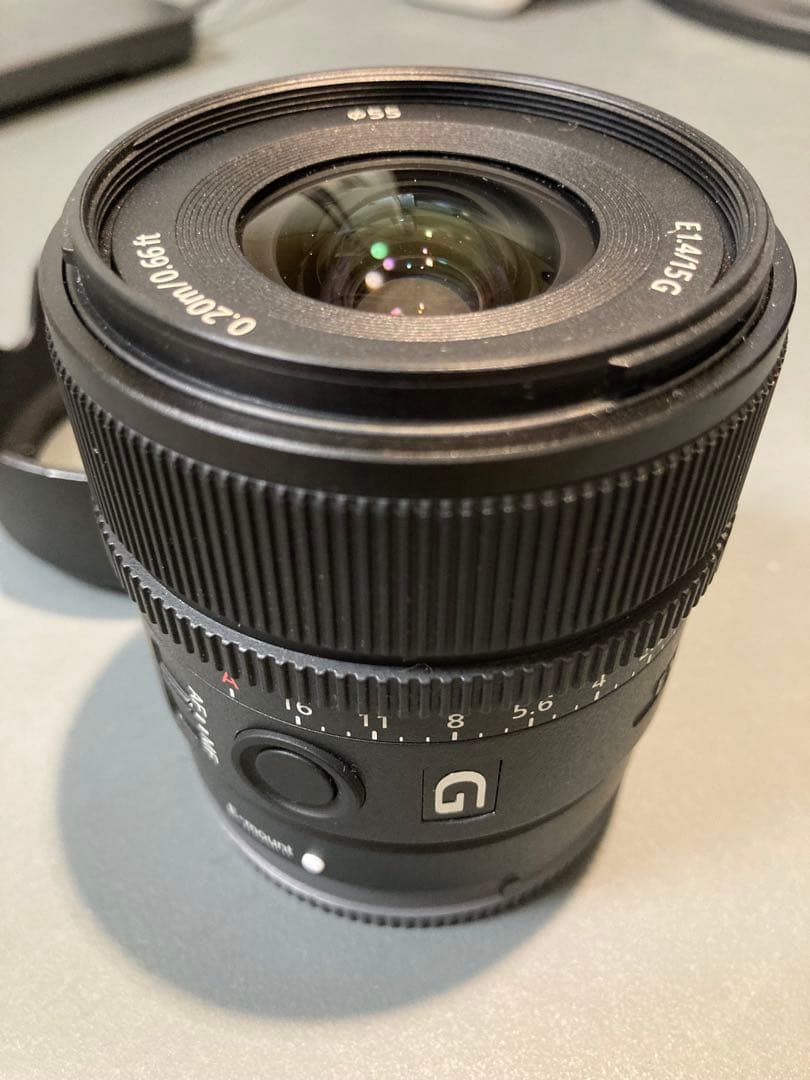 レンズ(単焦点) SONY E 15mm F1.4 G SEL15F14G