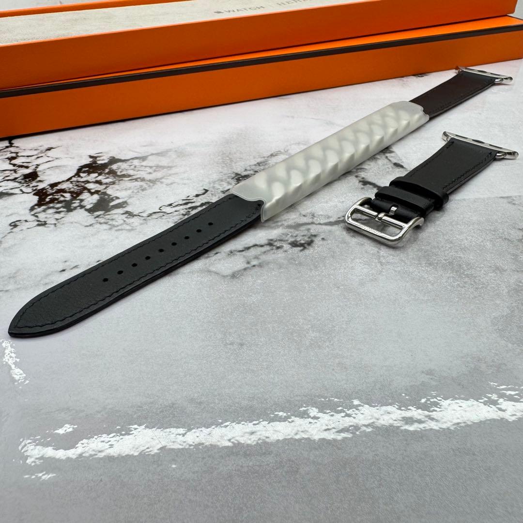 2555 ほぼ未使用　Apple Watch エルメス　グルメットメタル　二重