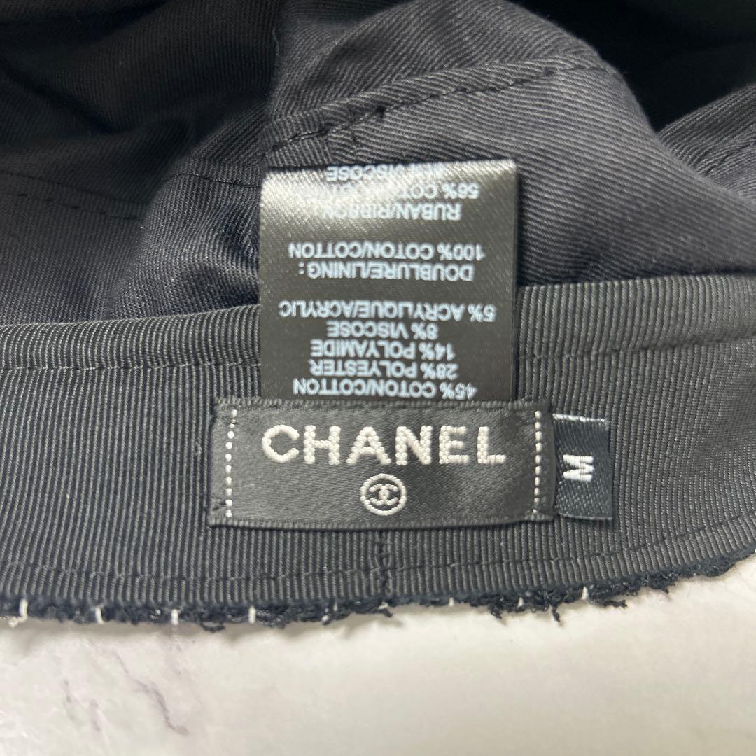 【未使用】CHANEL シャネル⭐︎キャスケット　帽子　ツイード