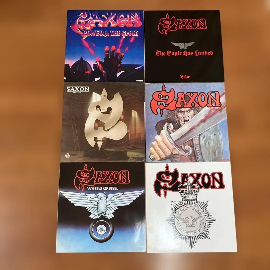 SAXON レコード 6枚セット