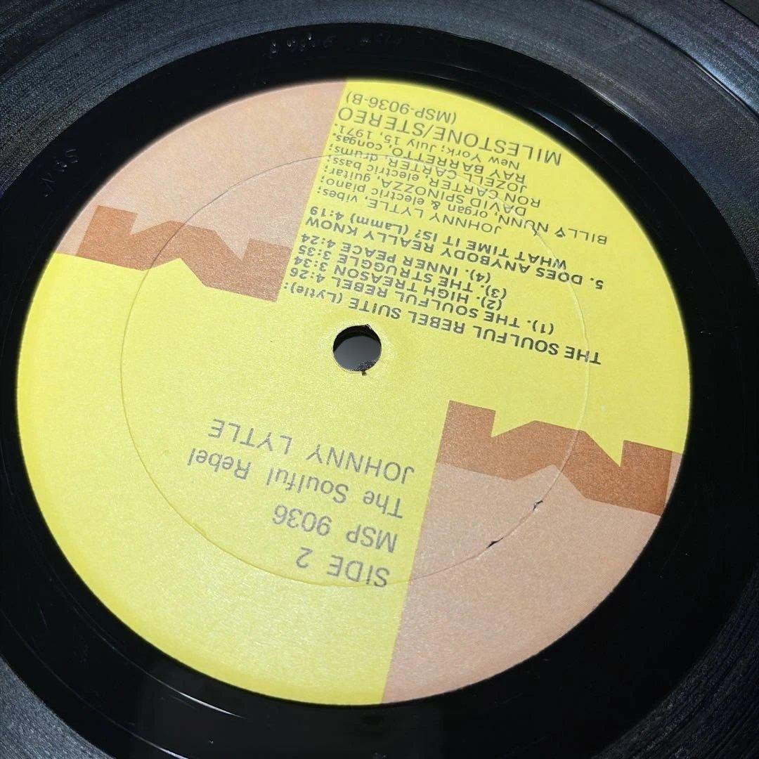 [レコード] SOULFUL REBEL JOHNNY LYTLE LP