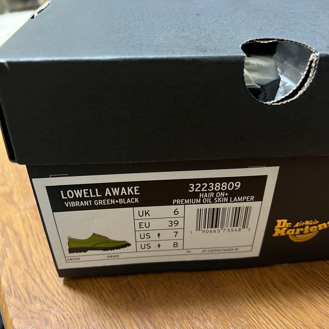 Awake NY × Dr.Martens Lowell \"Green\"