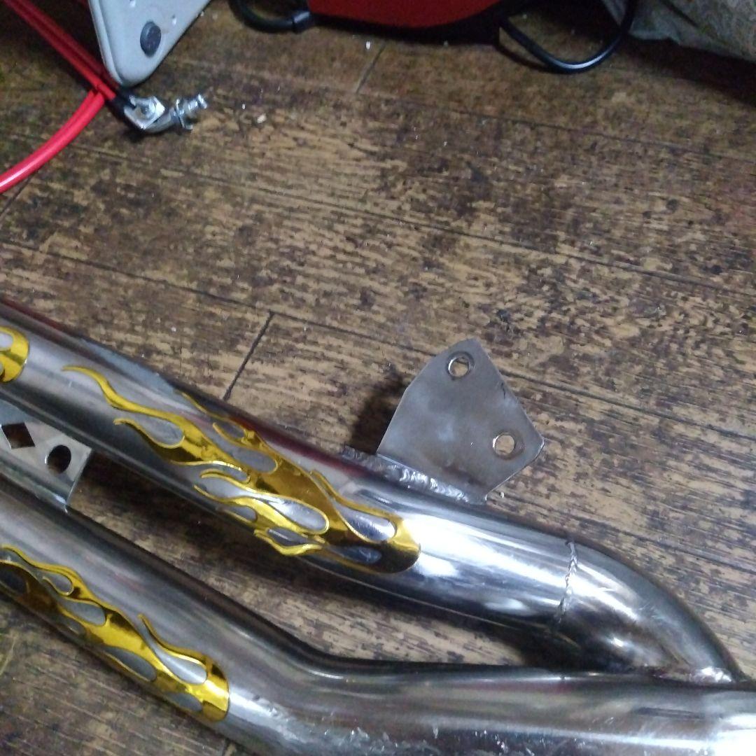 マグナ50ダブルUPスラッシュカットマフラー