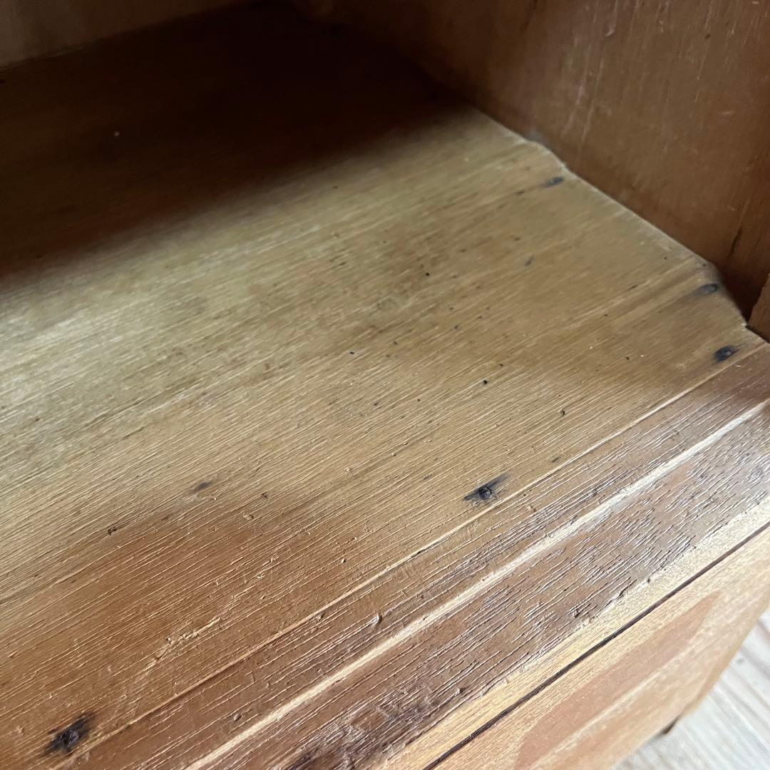 アンティーク オープンラック チェスト 棚 本棚 食器棚 レトロ