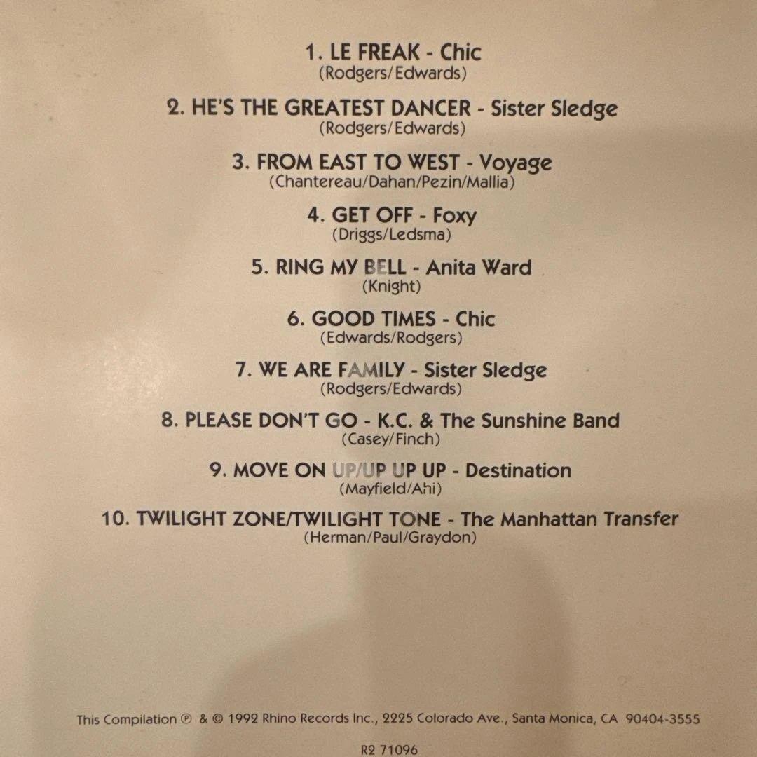 THE DISCO YEARS 4セット