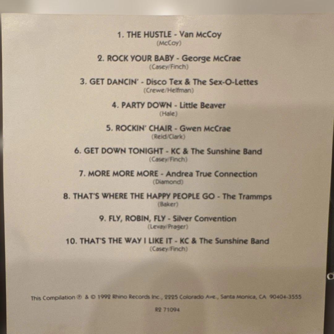 THE DISCO YEARS 4セット