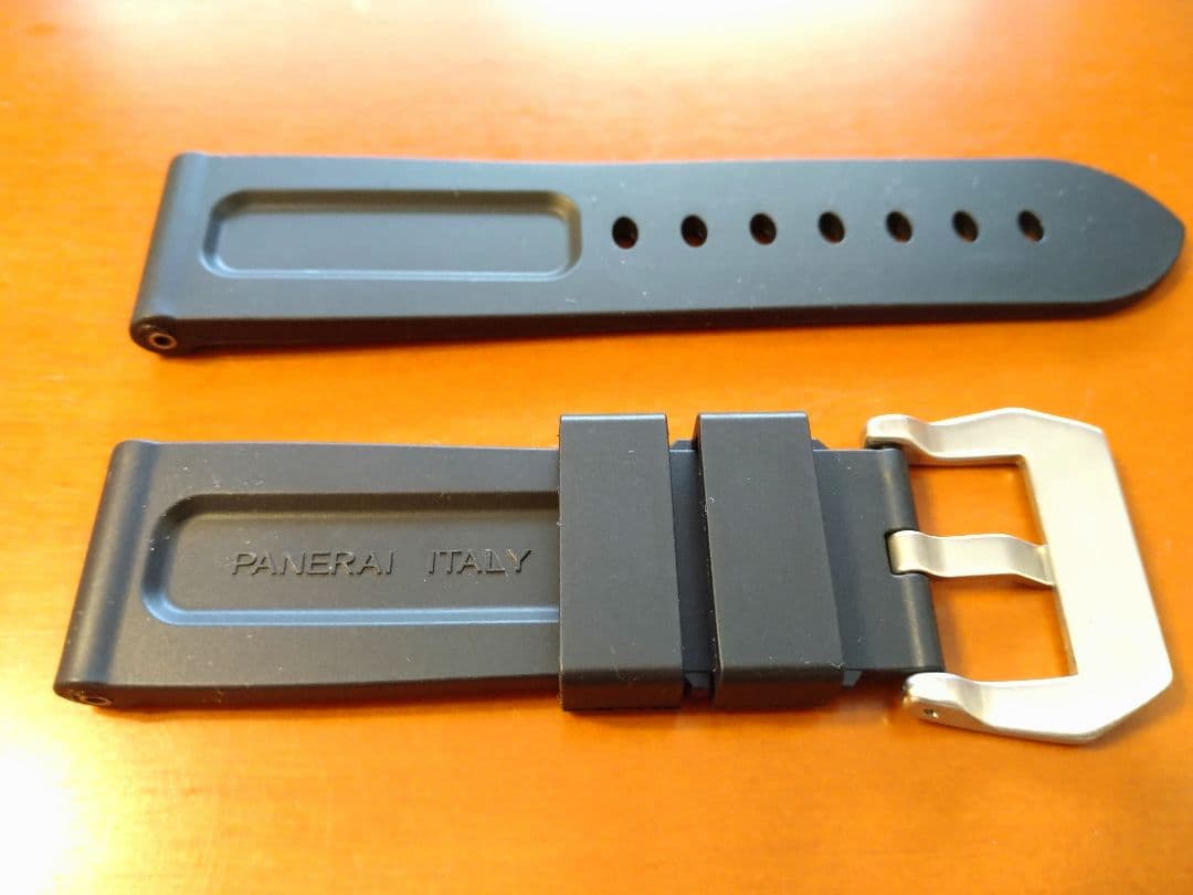 H*O様 【OFFICINE PANERAI】 44m用ラバーベルト／ブラック／