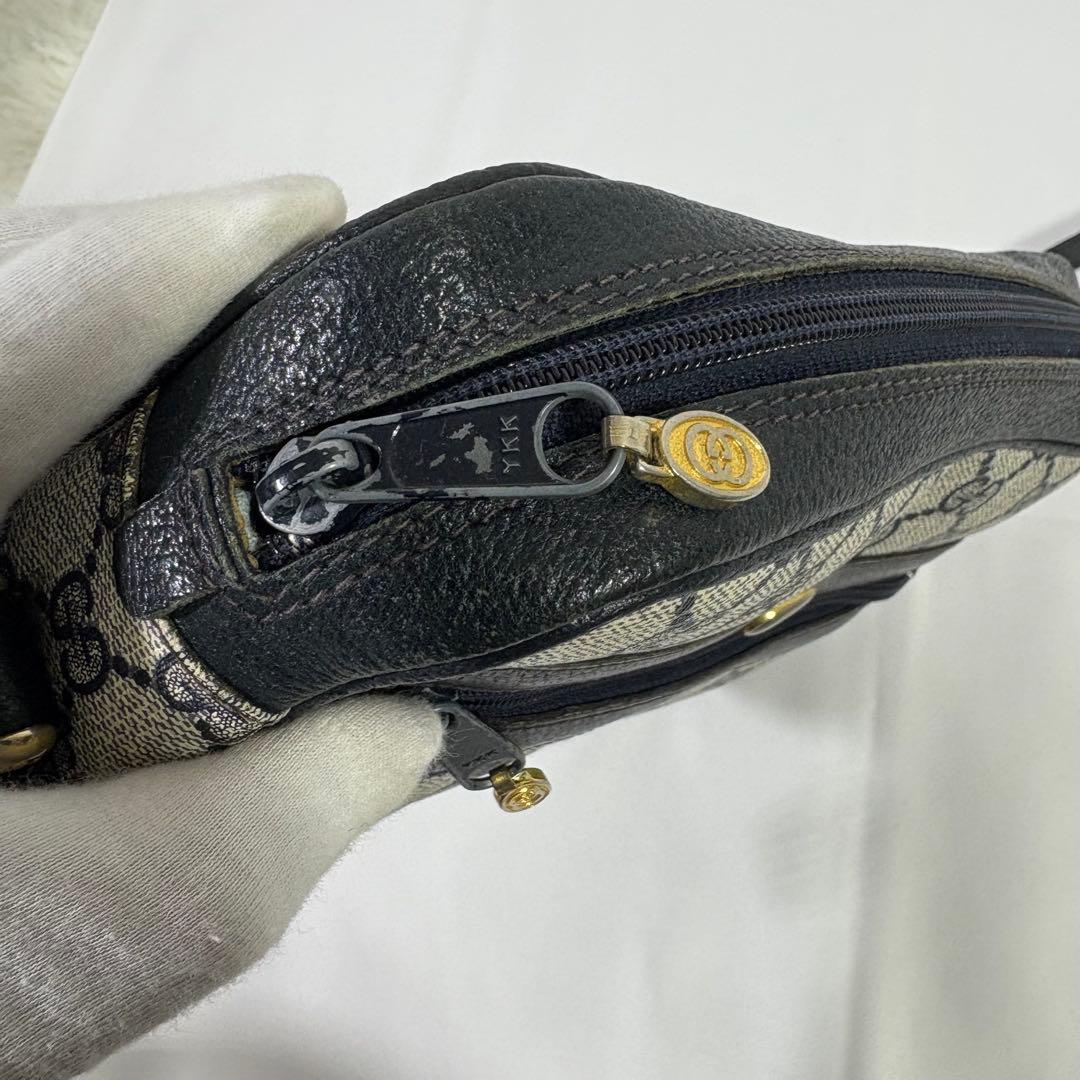 オールドグッチ ショルダーバッグ シェリーライン インターロッキング GG