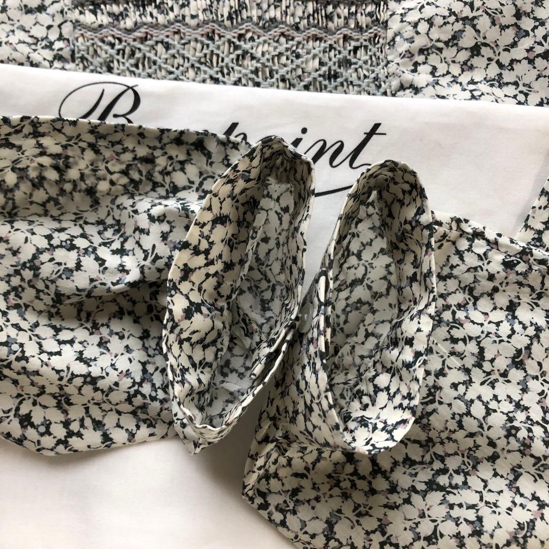 Bonpoint ♡ リバティ スモッキング ブラウス 12A