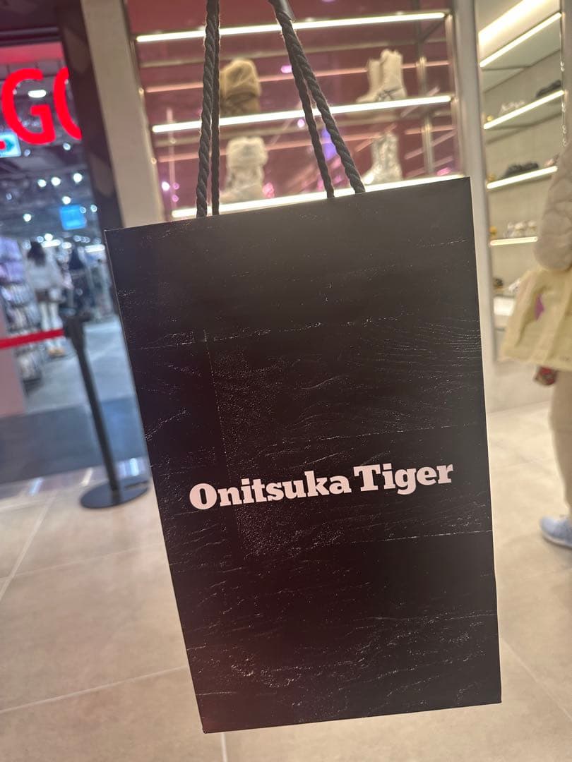 オニツカタイガー ウィメンズ メキシコ66 TGRS ブラック/クリーム