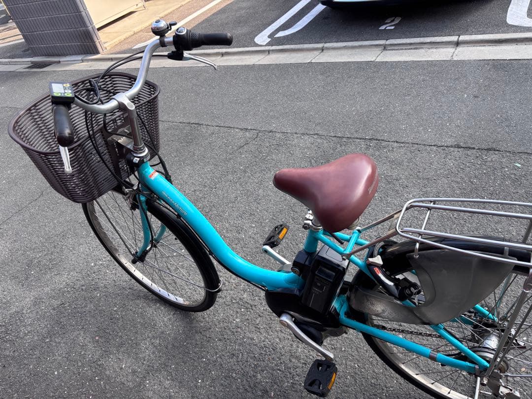 YAMAHA natura 電動アシスト自転車 水色