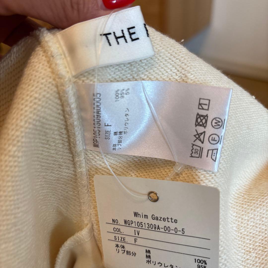 Whim Gazette スウェットアスリーブオールインワン