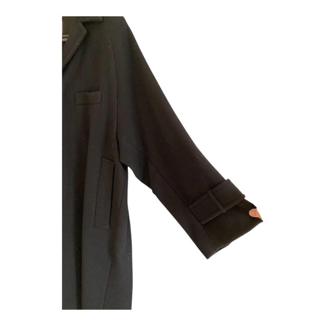 ふ*じ様 soe BaggySleeveLongCoat サイズ1 ブラックウー