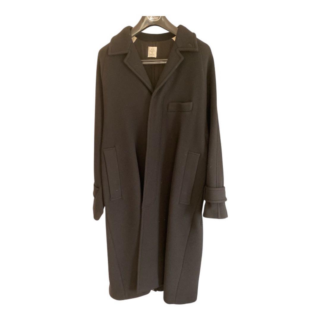 ふ*じ様 soe BaggySleeveLongCoat サイズ1 ブラックウー