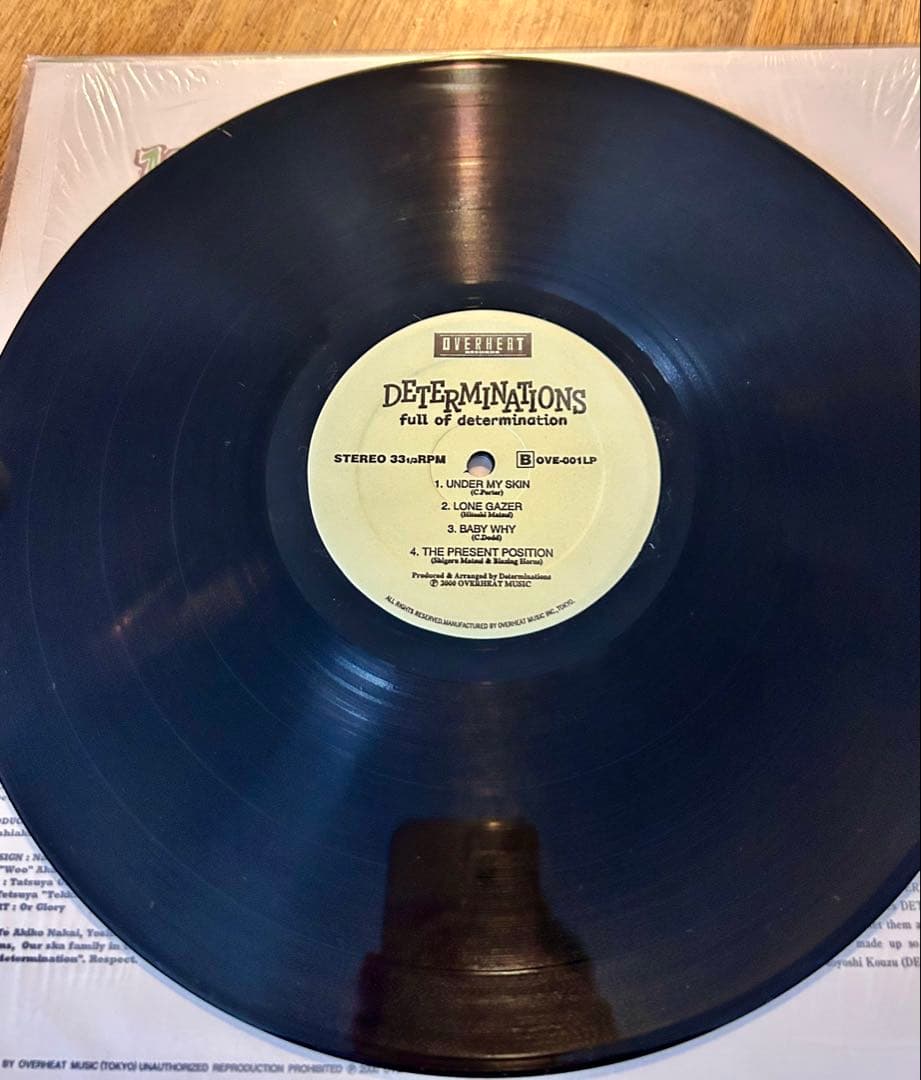 Determinations （レコード アナログ盤）