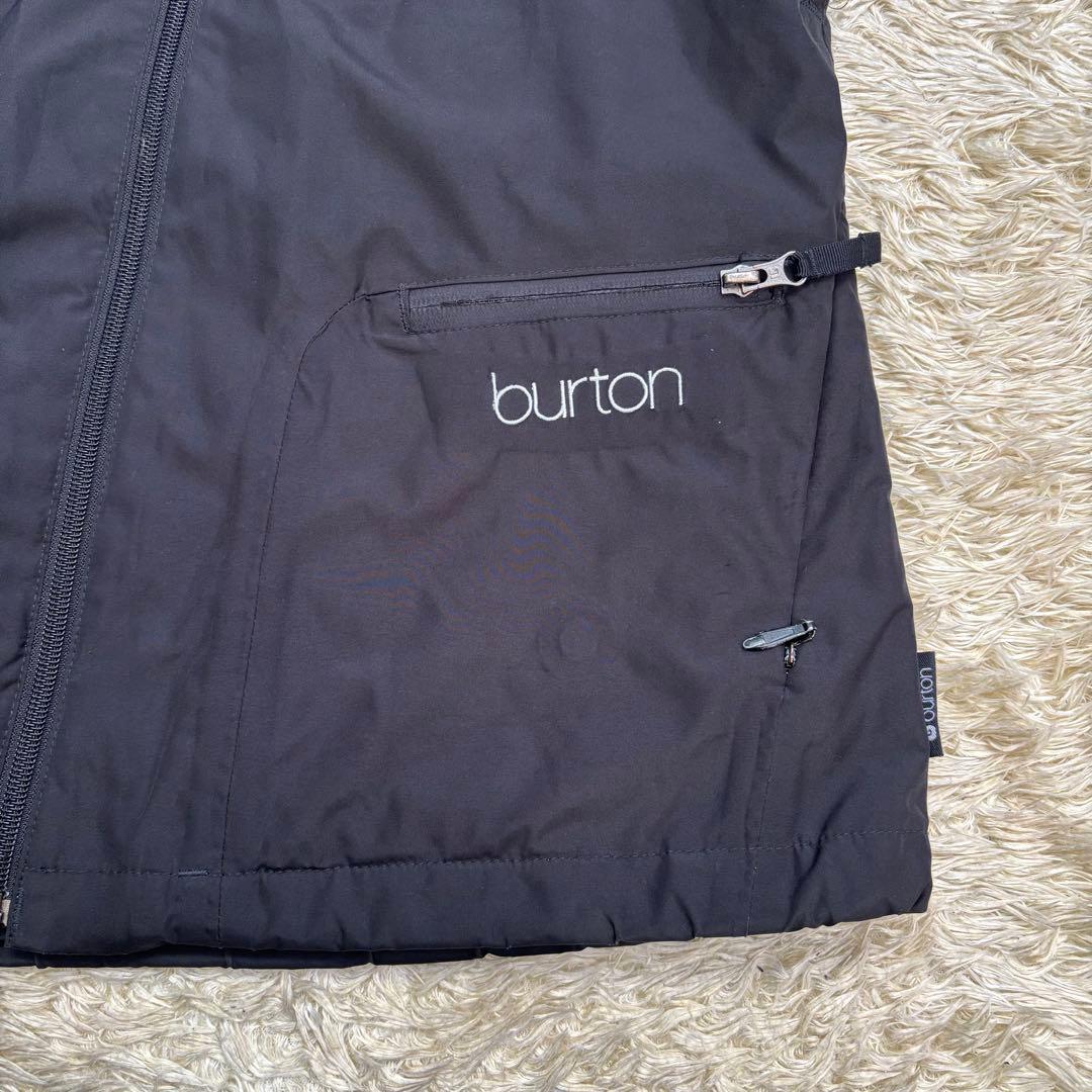 BURTON(バートン) Outlast 止水ジップ シェルジャケット　S 黒