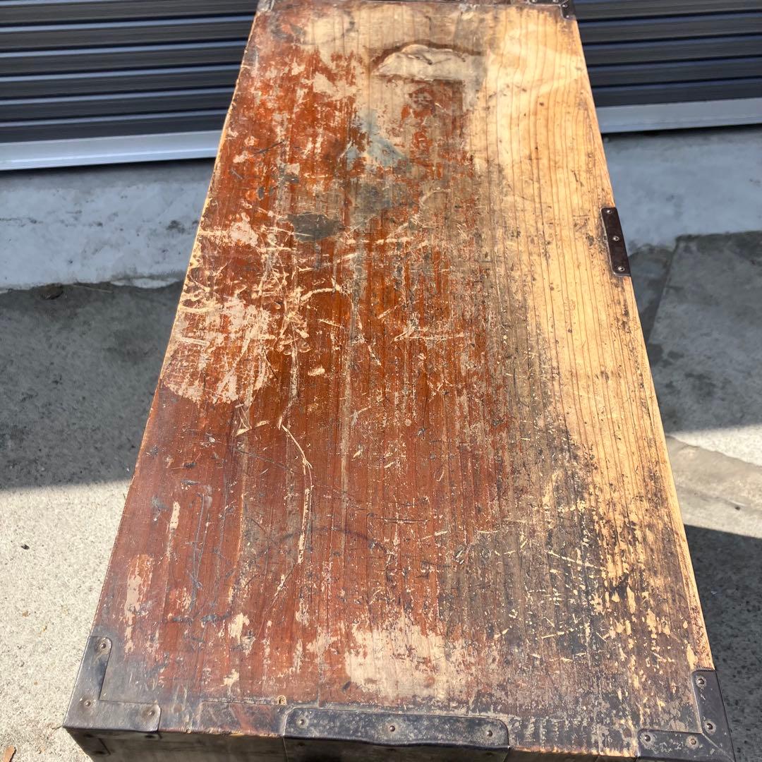 昭和レトロ 古家具 仙台箪笥 時代箪笥 4段7杯 引き出し箪笥 アンティーク