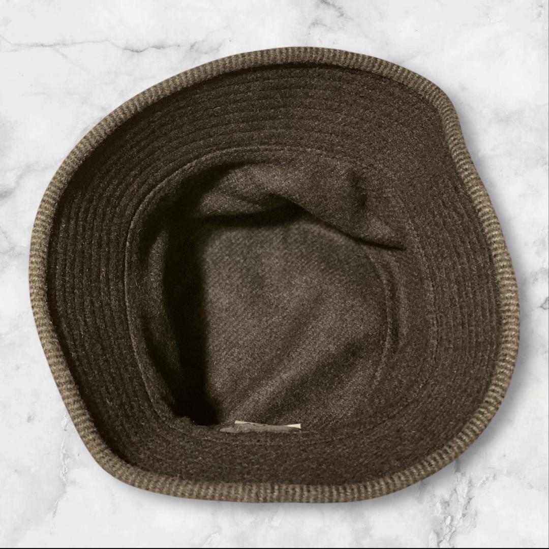 エルメス Motsch 高級ウール 57 バケットハット