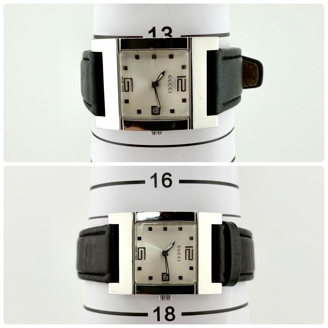 【希少/新品電池/稼働】グッチ 7700L 腕時計 デイト ドレス クォーツ