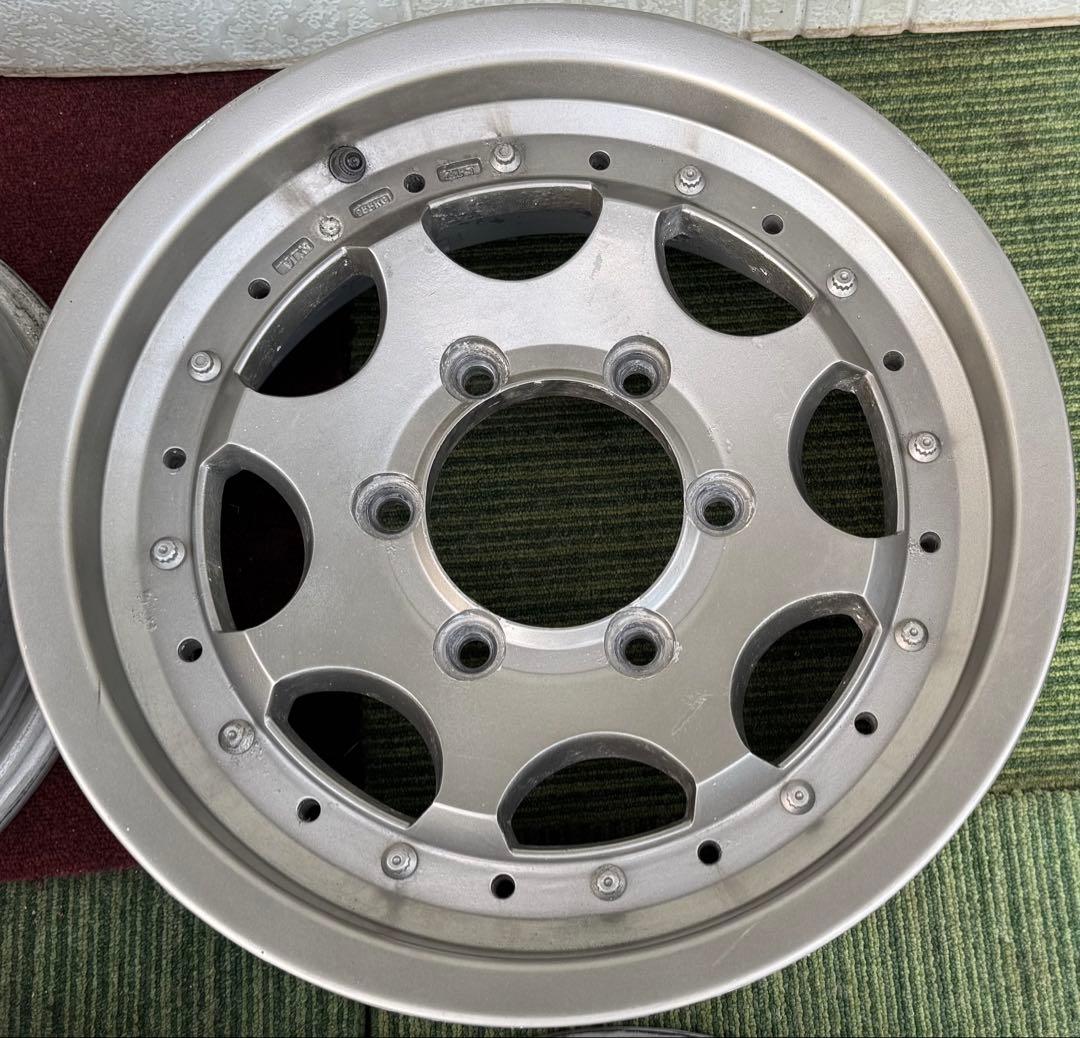 ハイエース社外アルミホイール15インチ6J インセット22 6穴 PCD139.