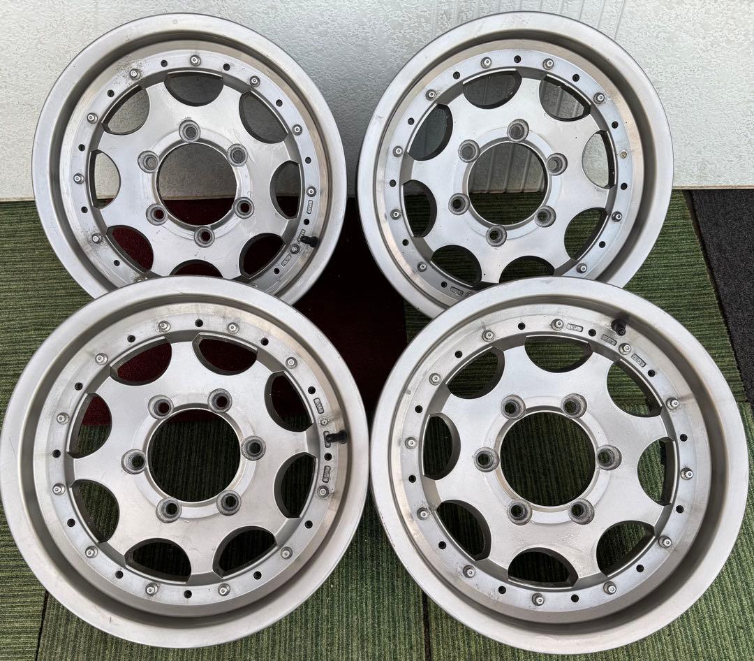 ハイエース社外アルミホイール15インチ6J インセット22 6穴 PCD139.