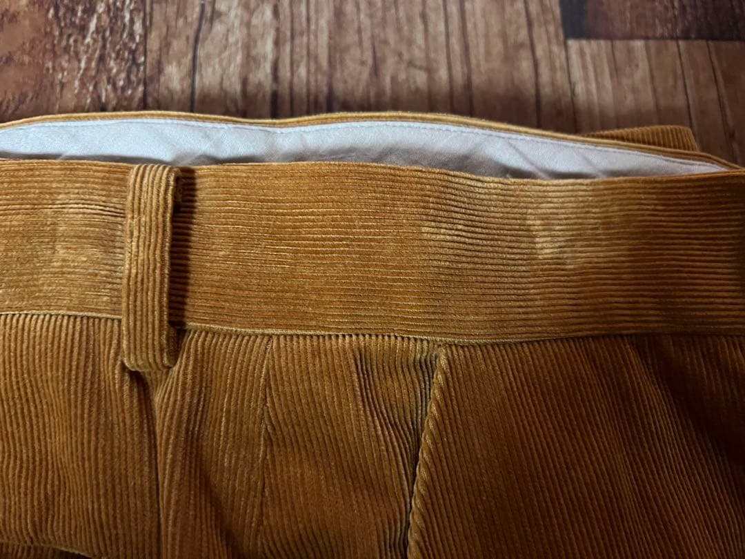 AURALEE オーラリー ウォッシュドコーデュロイスラックス ブラウン