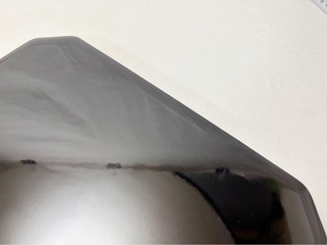 ほぼ未使用 懐石道具 溜塗 カンナ目 会席膳5客揃 元箱