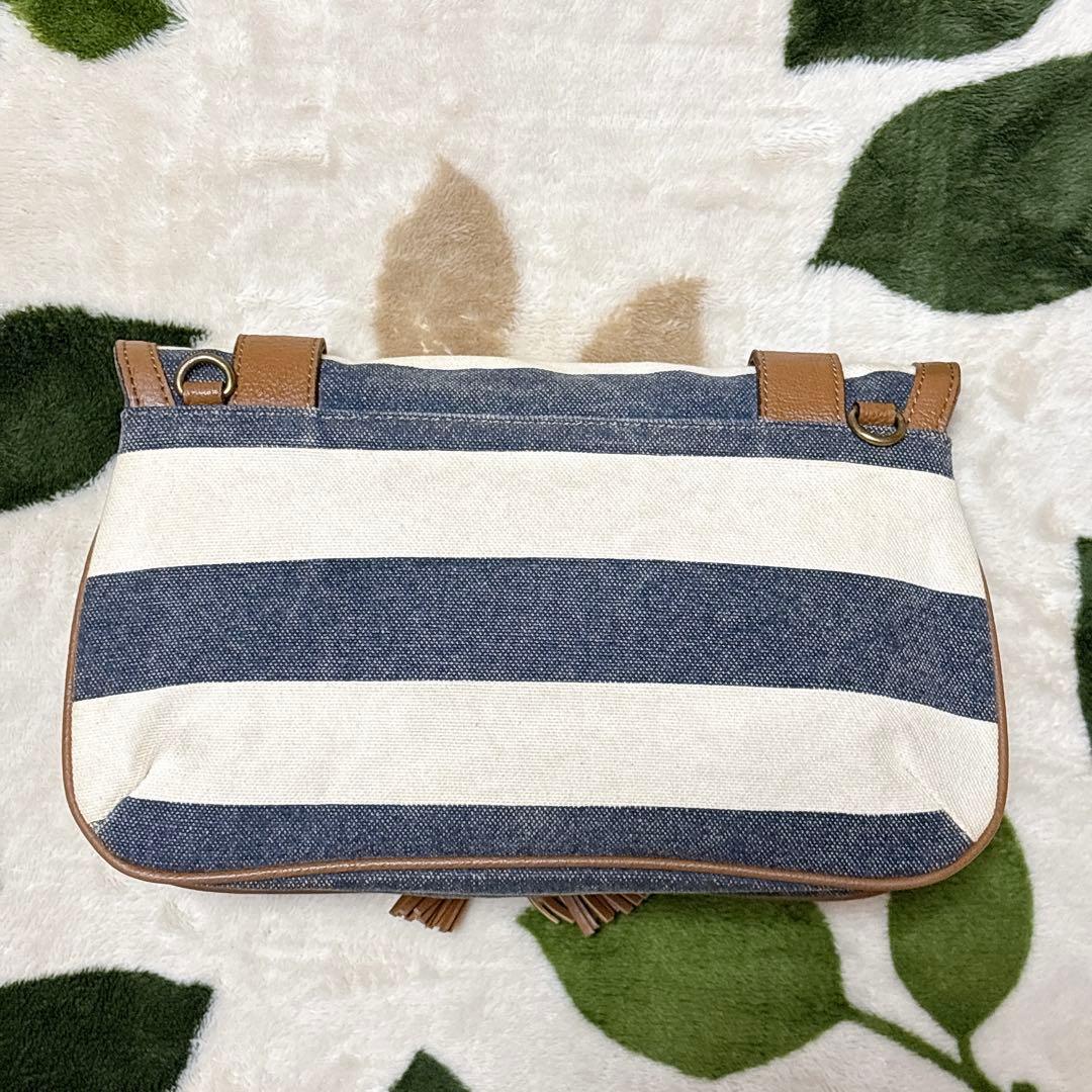 バーバリーブルーレーベル キャンバス ショルダーバッグ