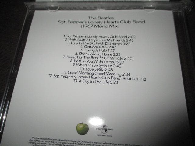 beatles sgt. pepper's.. (RARE SET!!送料込み）