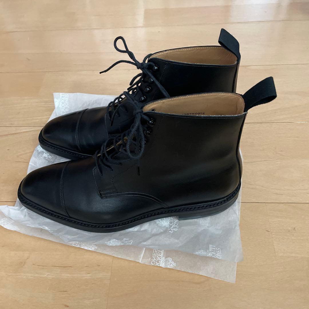 【極美品、値下げ】クロケット&ジョーンズ　ビジネス　ブーツ　ストレッチチップ