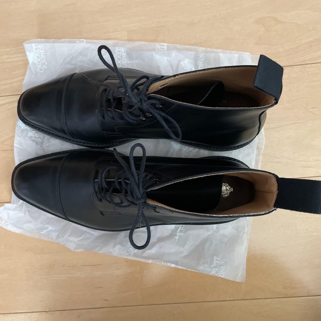 【極美品、値下げ】クロケット&ジョーンズ　ビジネス　ブーツ　ストレッチチップ