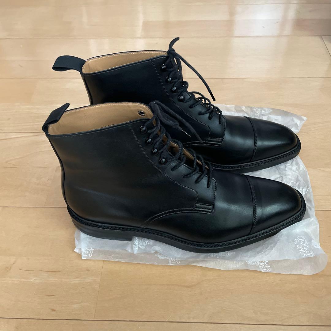 【極美品、値下げ】クロケット&ジョーンズ　ビジネス　ブーツ　ストレッチチップ