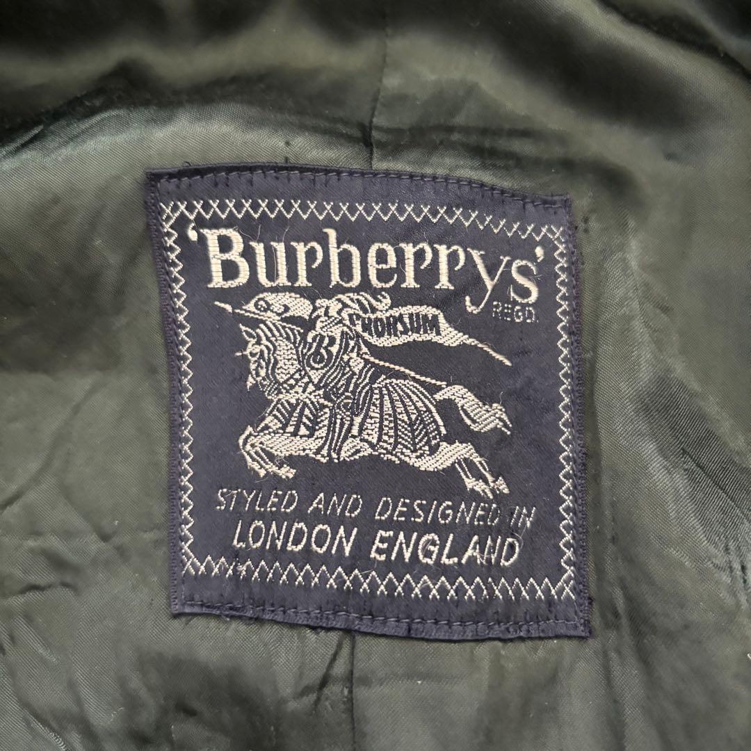 BURBERRY バーバリー チェック柄 ウールコート　内側ボア仕様　メンズM
