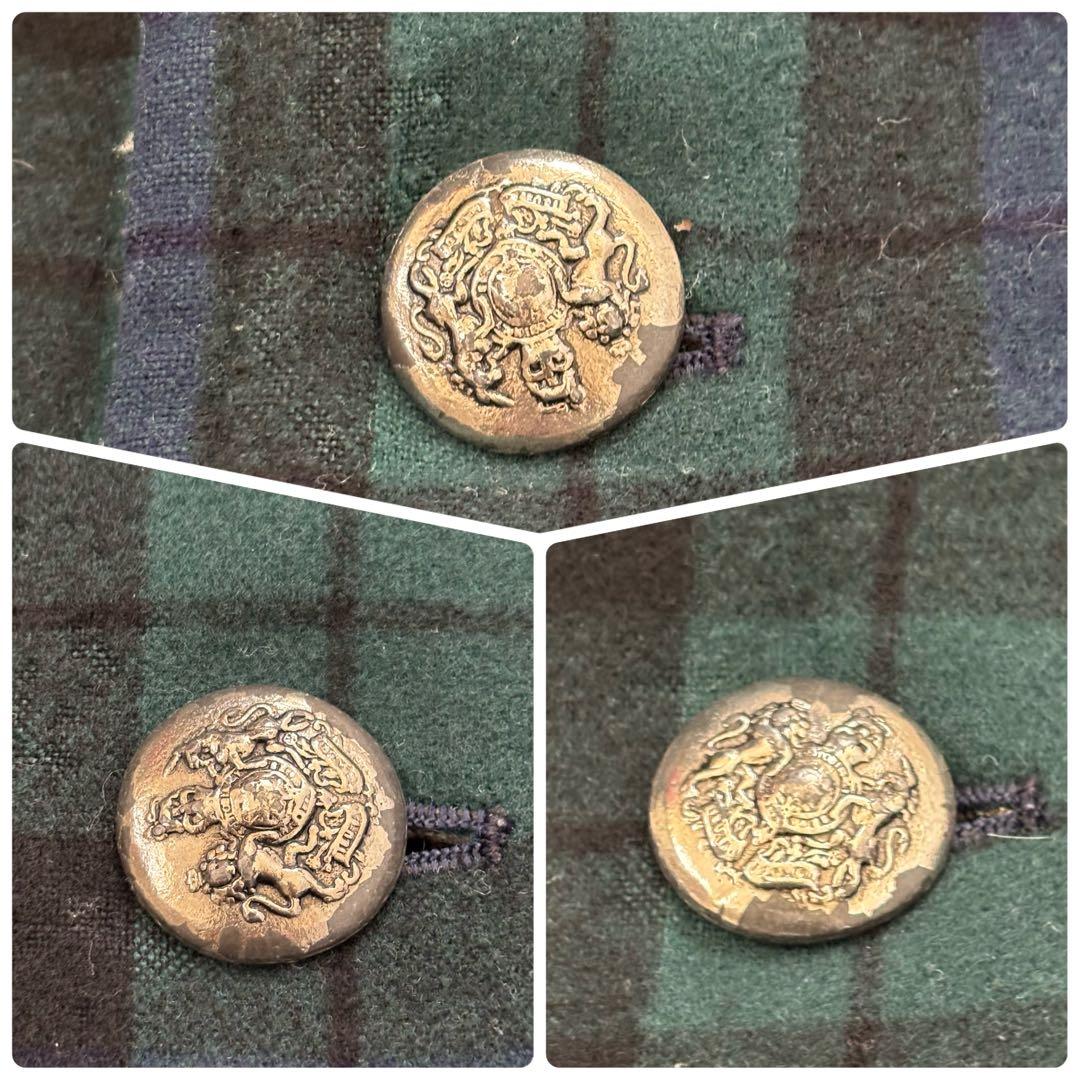 BURBERRY バーバリー チェック柄 ウールコート　内側ボア仕様　メンズM